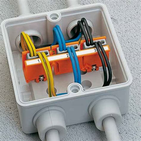 cable ring main junction box|wago connectors for ring main.